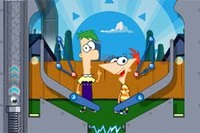 Mesa de pinball al estilo de Phineas y Ferb