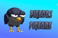 Palomas, palomas... están en todas partes en este juego de disparos 2D con el