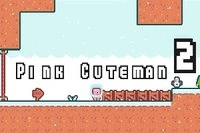 Bienvenido a la nueva aventura de nieve de Pink Cuteman.
