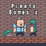 Un personaje pixelado con sombrero de marinero y camiseta de rayas blancas y azules está acompañado por criaturas verdes en un entorno de ladrillos