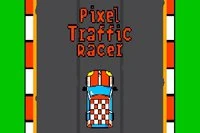 Esquiva autos para avanzar más en Pixel Traffic Racer