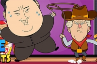 Poke the President es el juego perfecto para aliviar el estrés