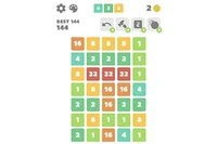 Un juego de rompecabezas en tablero donde mueves fichas para conectar 4 del