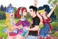 El invierno pasado Ariel, Blanca Nieves y Cenicienta decidieron ir al gimnasio