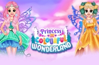 Princesa en el Maravilloso País de los Colores es un divertido juego de vestir