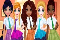El año escolar acaba de comenzar, y las princesas ya están llenas de