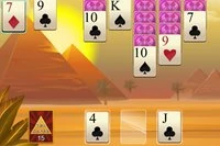 Juego de Solitario Pirámide con diseño Klondike
