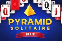 Sumérgete en los números con Pyramid Solitaire Blue!