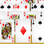 Varias cartas de la baraja francesa con diferentes palos y valores, incluyendo reyes, reinas y ases