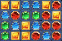 Juego de combinar joyas en el antiguo Egipto