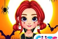 Bienvenidos al juego Rainbow Girls Halloween Salon