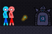 ¿Estás listo para la aventura de dos hermanos muy lindos, Blue y Red stickman?