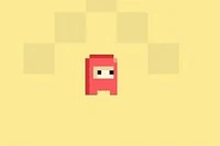 Arcade de pixeles donde debes saltar y evitar obstáculos