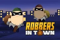 ¡Ladrones asaltaron un banco en el pueblo!