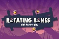 Rotating Bones es un juego de rompecabezas único donde giras el mundo para