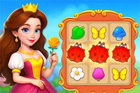 Royal Garden Match es un hermoso juego de match-3 inspirado en la jardinería y