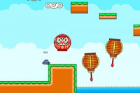 Salta a la acción como un ágil ninja en este rápido juego de plataforma y