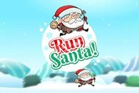 Corre con Santa lo más lejos que puedas