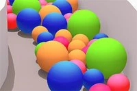 ¿Cómo se llenará el camión de volteo con toda esta arena colorida?