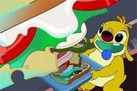 El objetivo del juego es atrapar los elementos sabrosos para armar tu sándwich