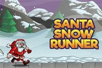 Juego en línea gratuito Santa Snow Runner