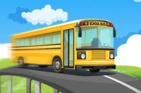 Carreras de Autobuses Escolares es un divertido juego de manejo donde controlas