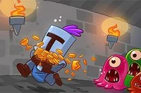Corre por el laberinto con el caballero