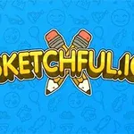 Logotipo con la palabra Sketchful