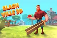 Corta y parte tu camino en Slashville 3D