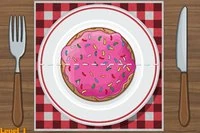 ¿Qué tan bueno crees que eres cortando un pastel o una galleta?