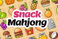 Snack Mahjong es un juego divertido y fácil de conectar Mahjong