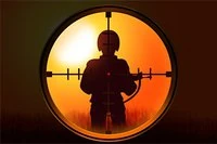 Sniper King 2D La Ciudad Oscura es un juego de disparos