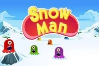Pacman en la Nieve: Hombre de Nieve