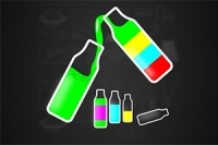 Juego de colores que desafía y divierte: Acertijo de ordenar agua