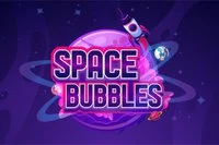 Dispara a todas las burbujas espaciales con tu nave espacial