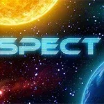 Nave espacial en el espacio cerca de un planeta y una estrella, acompañada del texto SPECT