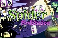¡La bruja está preparando una tormenta en Spider Solitaire!