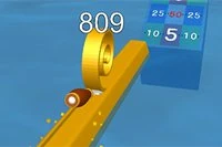 Spiral Roll es un juego 3D relajante perfecto para pasar el tiempo