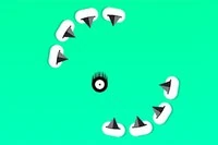 Squeezer es un juego clicker gratuito donde juegas como un ojo espeluznante que