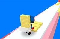 Sube las escaleras y esquiva los obstáculos en este divertido juego en línea