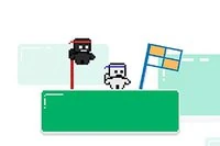 Tú y tu amigo deben sobrevivir en el mundo de stickman y ser muy cuidadosos.