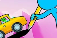 Dibuja una línea para que el stickman pueda cruzarla como un puente