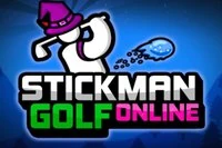 El campo de golf en este juego de deportes en línea está realmente loco