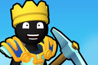 ¡Guía a tu rey de stickman, manda tropas y conquista castillos!