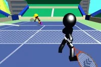 Conviértete en el campeón de tenis stickman!