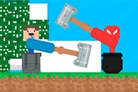 ¡Hola jugador! ¿Alguna vez te has movido con un amigo usando solo un martillo?