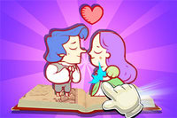 Juego de rompecabezas lleno de romance y magia