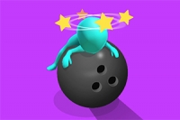 Derriba figuras de palitos en este adictivo juego de boliche!