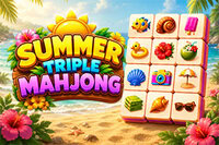 Combina tríos de mahjong de verano