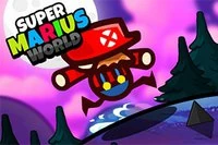Camina por una plataforma de aventura en el Mundo de Super Marius!